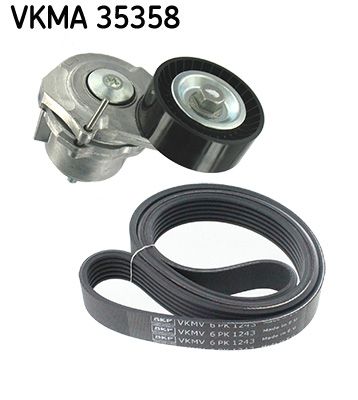SKF Keilrippenriemensatz (VKMA 35358) Thumbnail